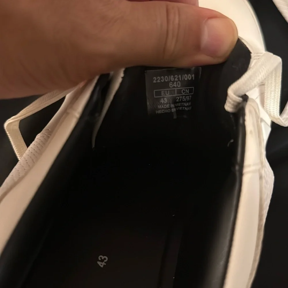 Zara Men's White Sneakers